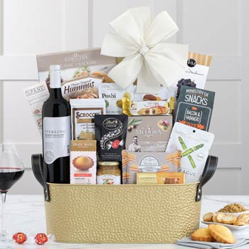 With Gratitude Wine Basket