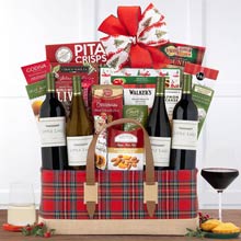 Christmas Holiday Corporate Wine Basket