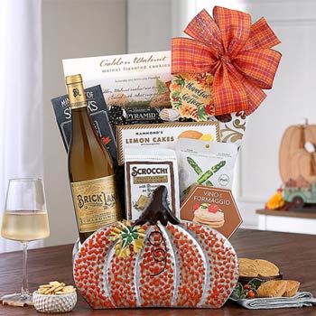 Harvest Wine Gift Basket