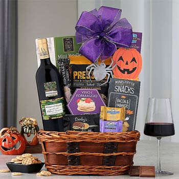 Halloween Wine Basket