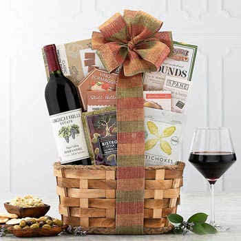 Zinfandel Wine Gift Basket