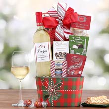 Holiday Cheer Wine Basket