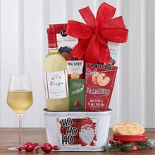 Holiday Cheer Wine Basket