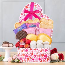 Chocolate Valentine Gift Basket