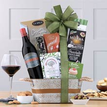 Corporate Red Wine Basket