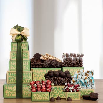 Gourmet Chocolate Gift Tower