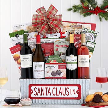 Office Christmas Party Gift Basket