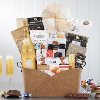 Cristal Celebration Wine Basket