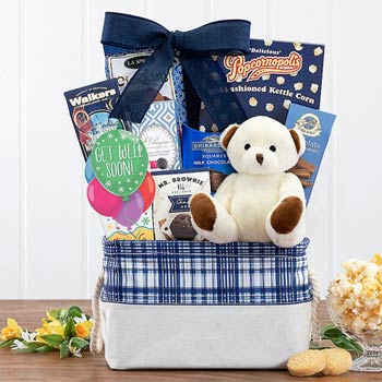 Get Well Wishes Gift Basket