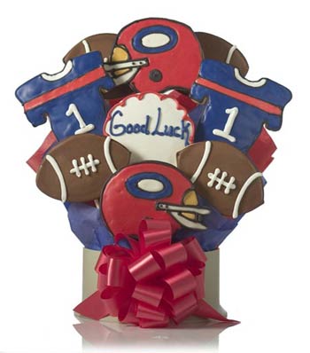 Best of Luck Football Bouquet