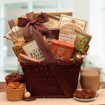 Gourmet Delight Gift Basket