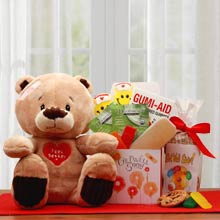 Get Well Soon Teddy Bear Gift Box