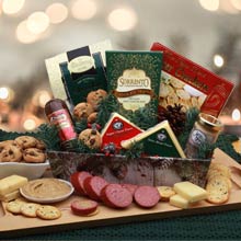 Festive Seasons Greetings Gift Basket