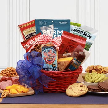 Patriotic Gift Basket