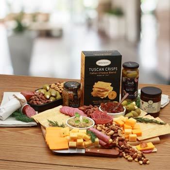 Charcuterie Board Gift Basket