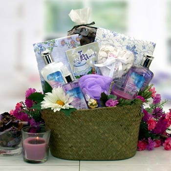 Tranquil Spa Gift Basket