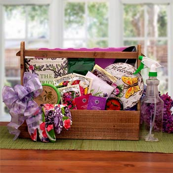 Womens Garden Gift Basket