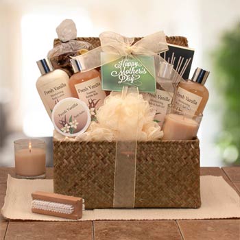 Elegant Spa Basket for Mom