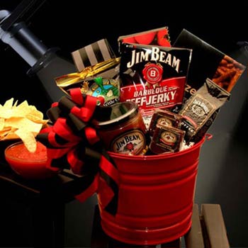 Jim Beam Gift Pail for Him