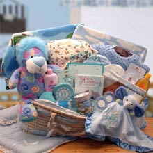 Deluxe Basket for Baby Boy