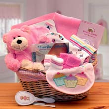 Baby Girl Basics Gift Basket