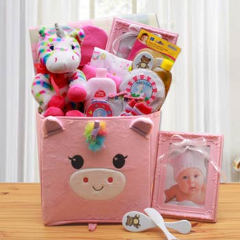 Sweet Unicorn Gift Basket