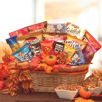Thanksgiving Snack Basket