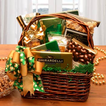 Luck o The Irish Gift Basket