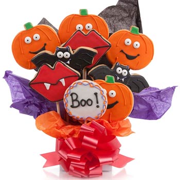 Halloween Cookie Bouquet