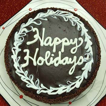Holiday Chocolate Cheesecake