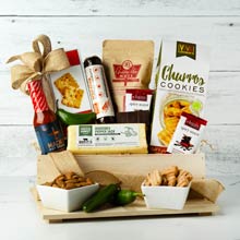 Spicy Gourmet Snack Basket
