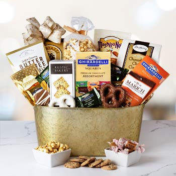 Sweet Snacks Gourmet Basket