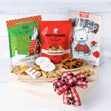 Dog Christmas Gift Basket