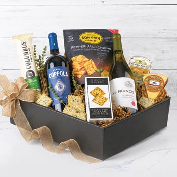 California Gourmet Wine Gift Basket