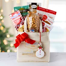 Festive Holiday Snack Basket