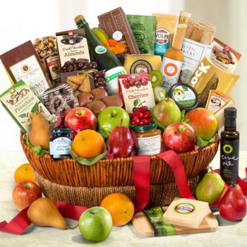 Gourmet Thank You Fruit Basket