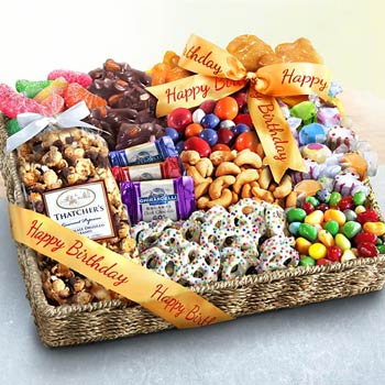 Birthday Treats Snack Basket