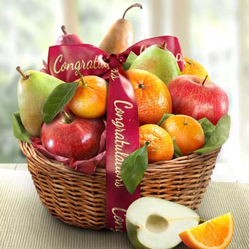 Congratulations Fruit Basket