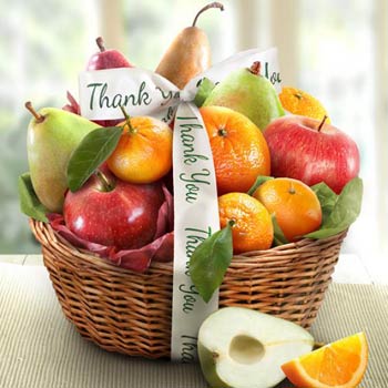 Thank You Fruit Basket
