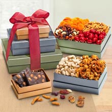 Sweet and Savory Gift Tower