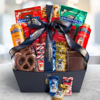 Ghirardelli Holiday Gift Basket