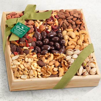 Organic Mixed Nut Gift Tray