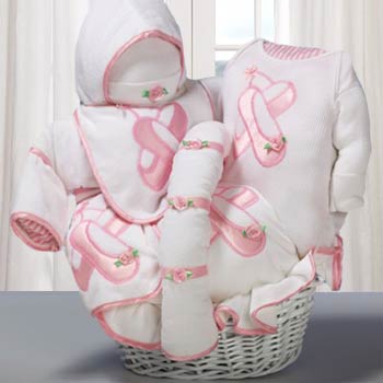 Baby Ballerina Gift Basket