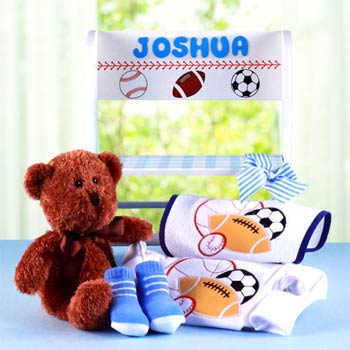 Baby Boy Sports Gift Set