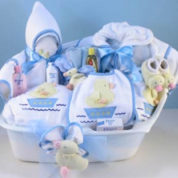 Baby Boy Spa Gift Basket