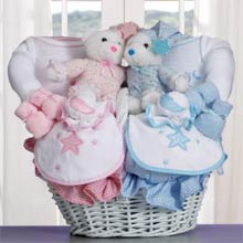 Sleepy Twins Baby Basket