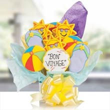 Summer Vacation Cookie Gift Bouquet