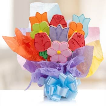 Flower Cookie Bouquet