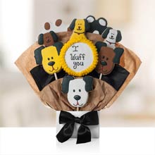 Puppy Love Cookie Bouquet
