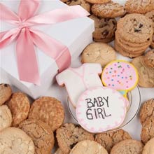 Baby Girl Cookie Box